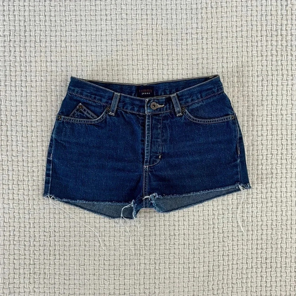 VINTAGE Y2K Tommy Hilfiger Denim Cut Off Shorts - Picture 7 of 8